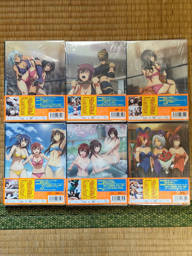 【セル版】世界でいちばん強くなりたい！ DVD 全6巻セット