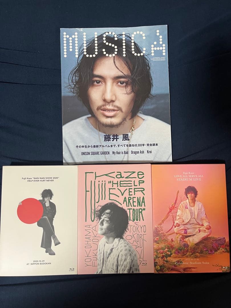 【限定まとめ売り】【値下げ中】藤井風 Blu-ray 3枚＋MUSICA セット 藤井風 ライブBlu-ray 3点セット｜Yahoo!フリマ（旧PayPayフリマ）