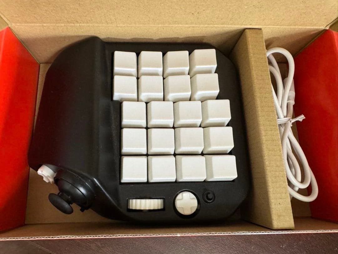 【MH-Device】MH-Deltaジョイスティック・ホイール付き左手デバイス Amazon | [MH-Device] MH-Delta ジョイスティック・ホイール付き41キー