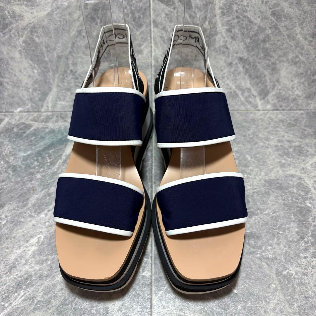 M*i様 ⭐︎ステラマッカートニー⭐︎ エリス スニーク サンダル ネイビー 3