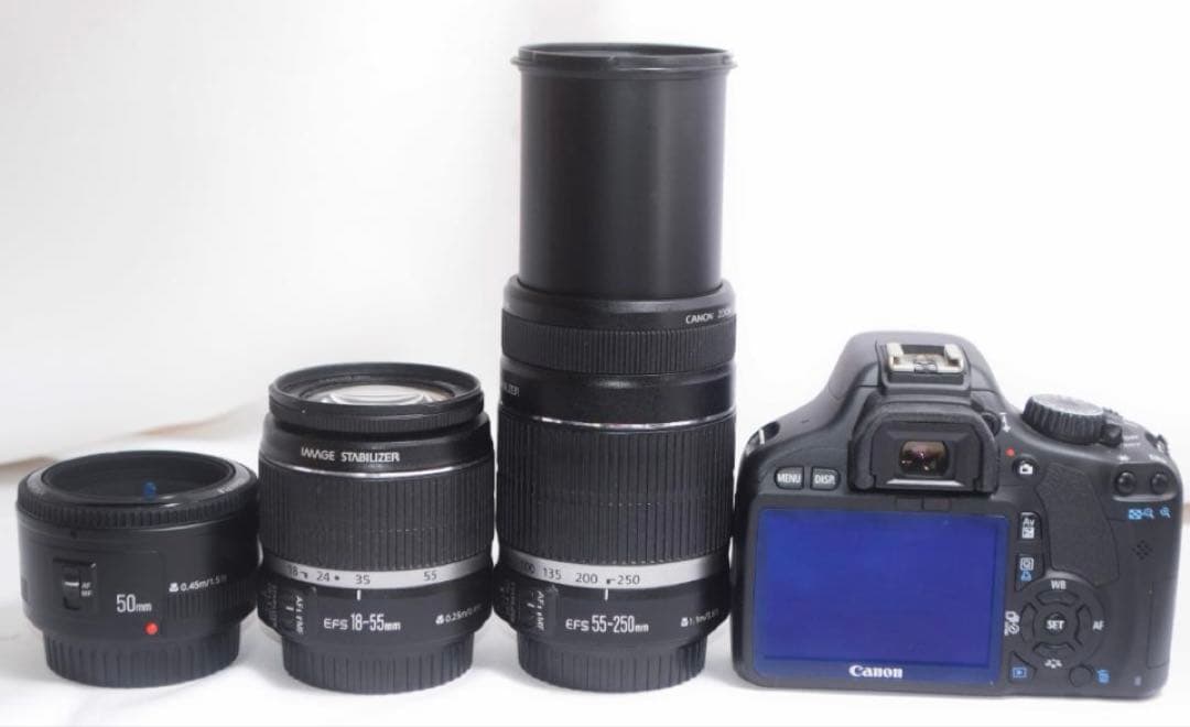 ❤初心者お勧め❤スマホ転送ＯＫ❤動画撮影❤kiss x4❤1800万画素❤