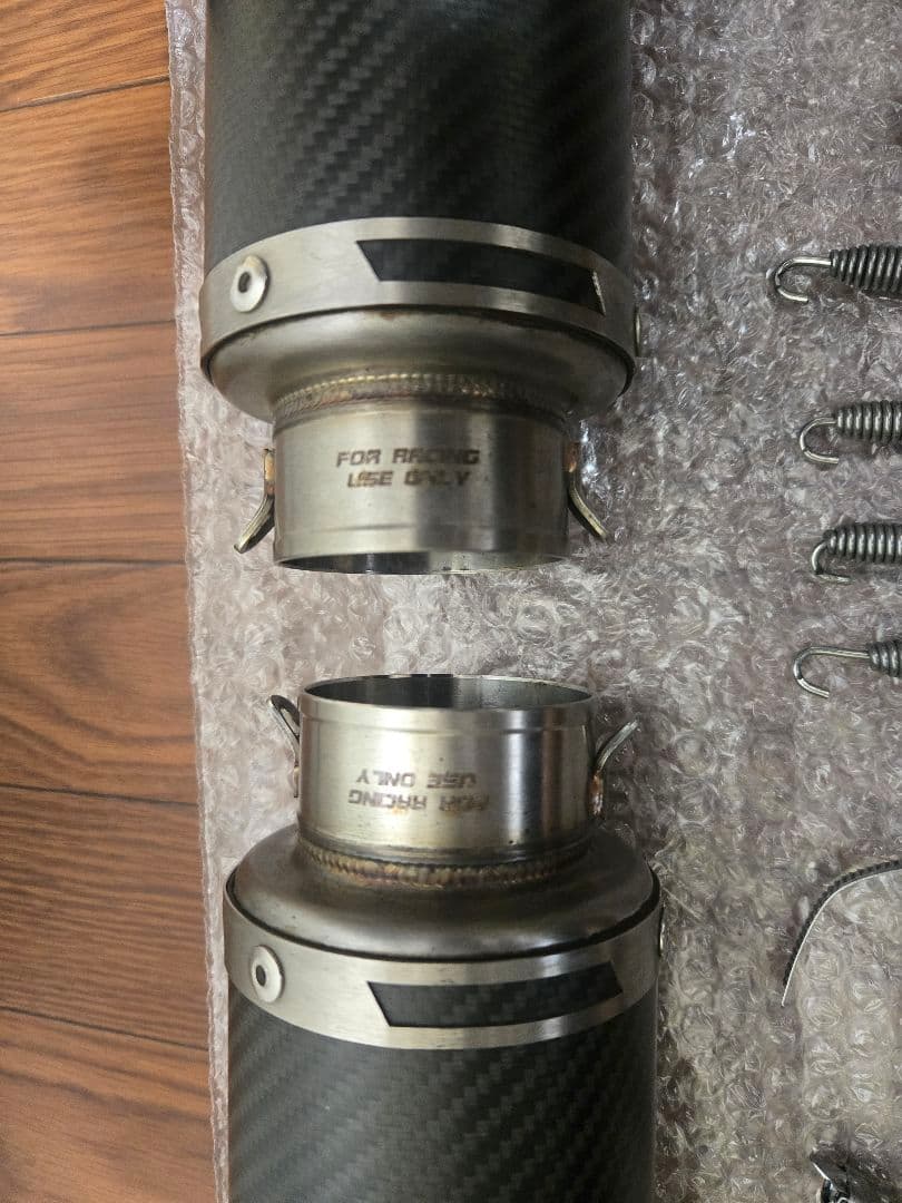 SC-PROJECT GP-M2 ツイン スリップオンサイレンサー 60.5mm