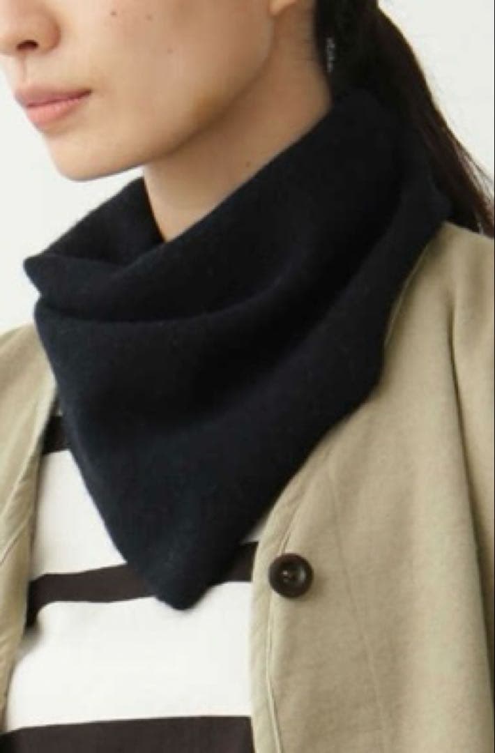 小物 MHL WOOL SCARF MHL by Margaret Howell Men's' Wool Scout Scarf in Brown | LN-CC®