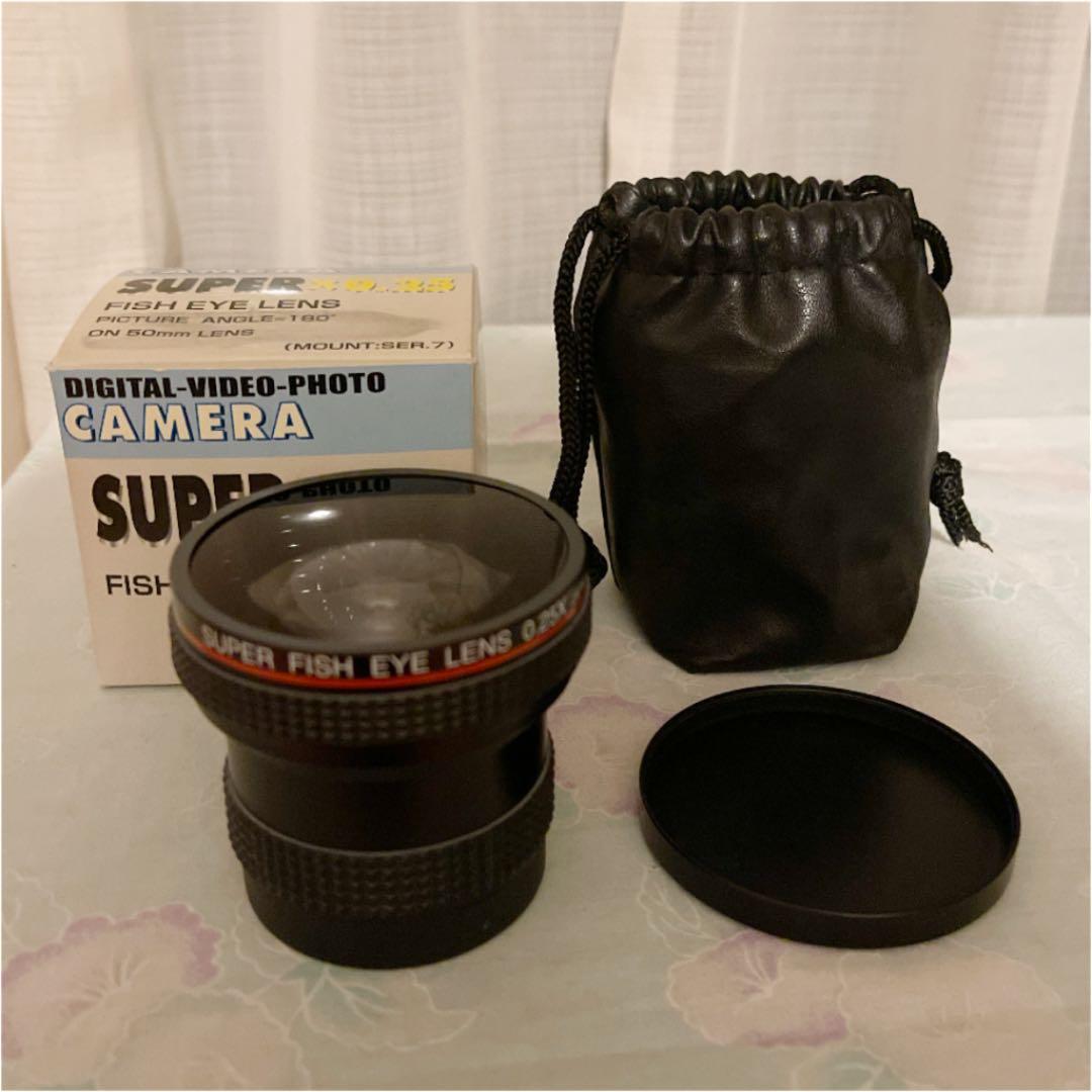 レンズ(単焦点) SUPER FISH EYE LENS 0.25X  JAPAN