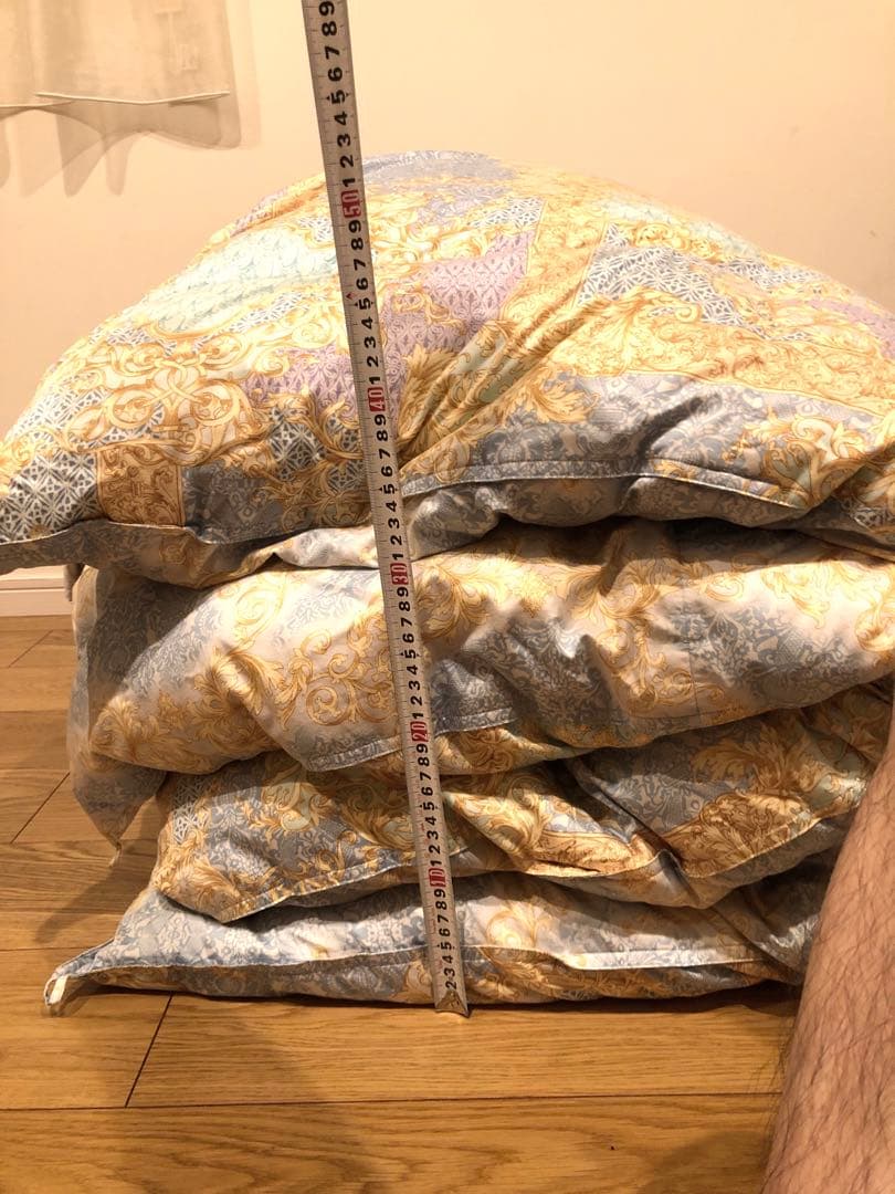 東洋羽毛 ルモーネ 2層キルト ゴア 羽毛布団 グースダウン シングル 1.3k