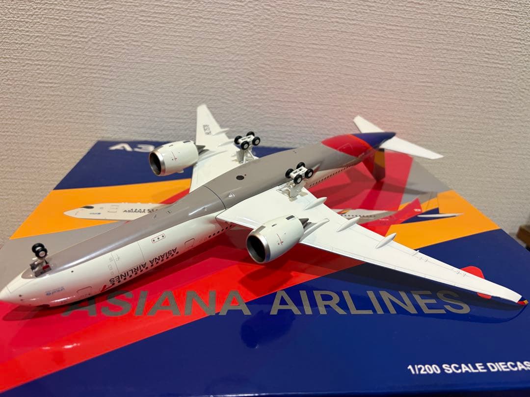 1/200 jcwings A350-900 アシアナ航空 ダイキャスト - メルカリ