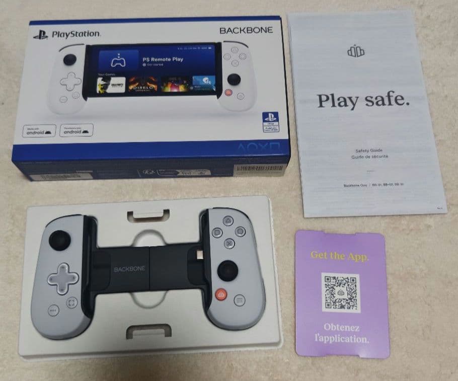 Backbone One PlayStation版コントローラ 初代USB-C PlayStation®版 USB-Cモバイルゲーミングコントローラー