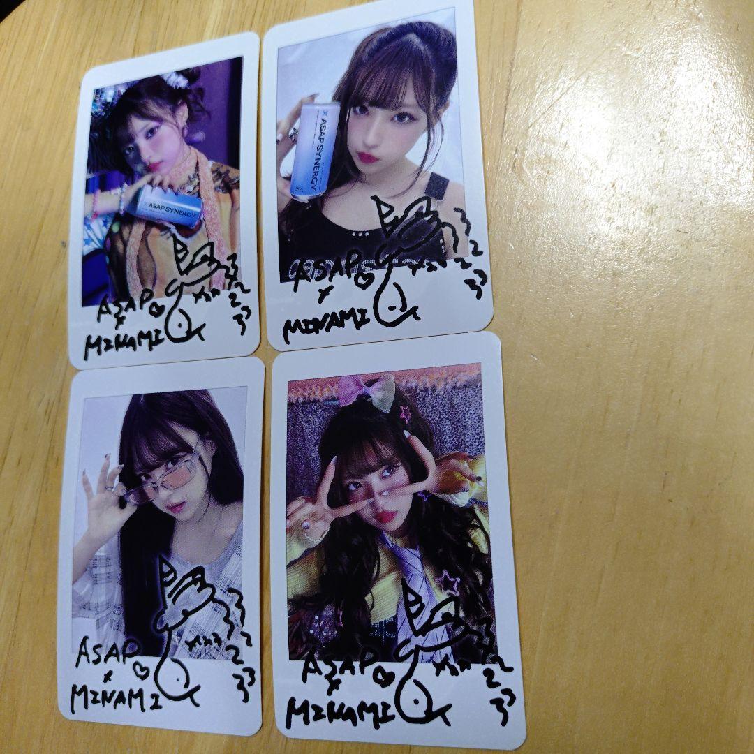 非売品限定 MINAMIちゃん チェキ風ステッカー 4枚セット - メルカリ