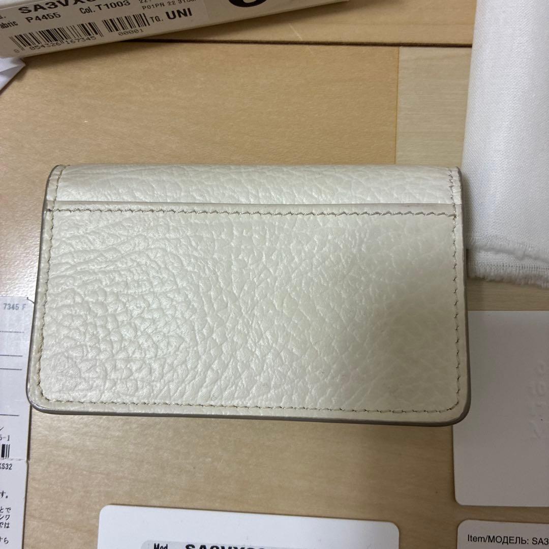 未使用国内正規品 Maison Margiela名刺入れ カードケース ホワイト