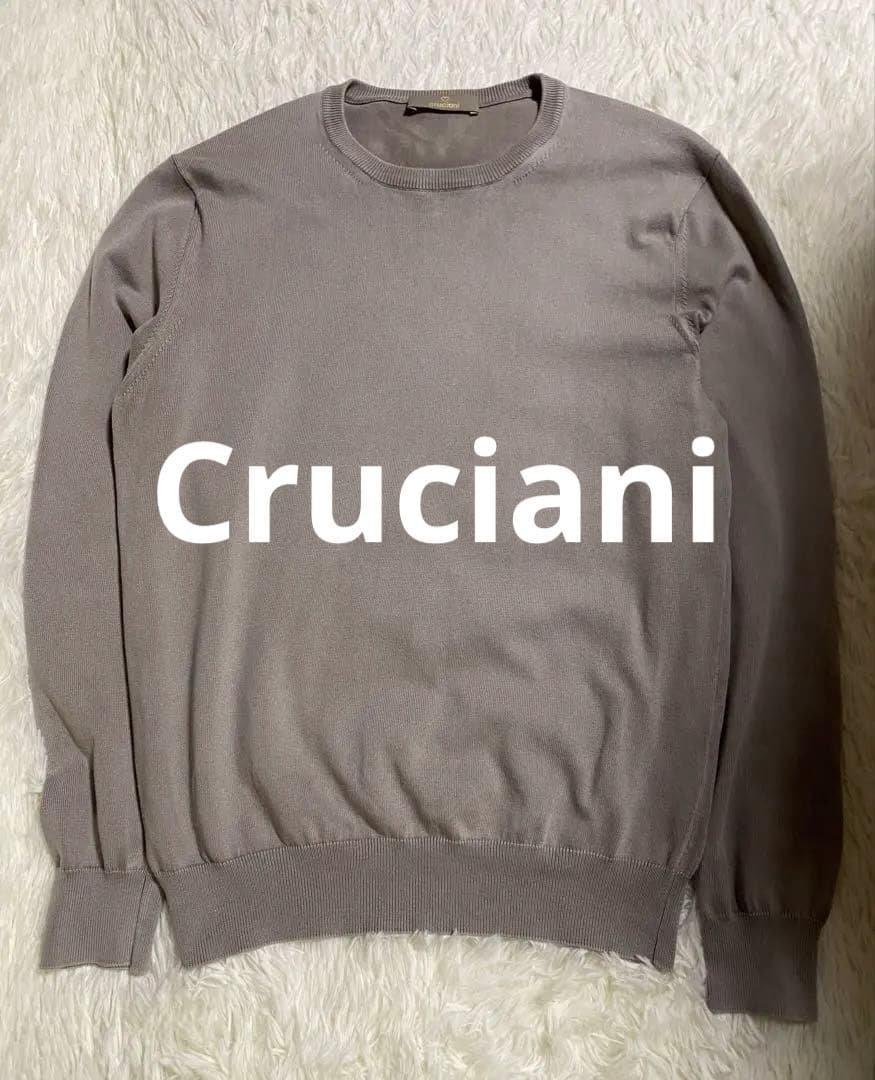 Cruciani クルチアーニ コットン ハイゲージ ニット クルーネック 50 楽天市場】クルチアーニ ニット クルーネック ハイゲージ 14ゲージ