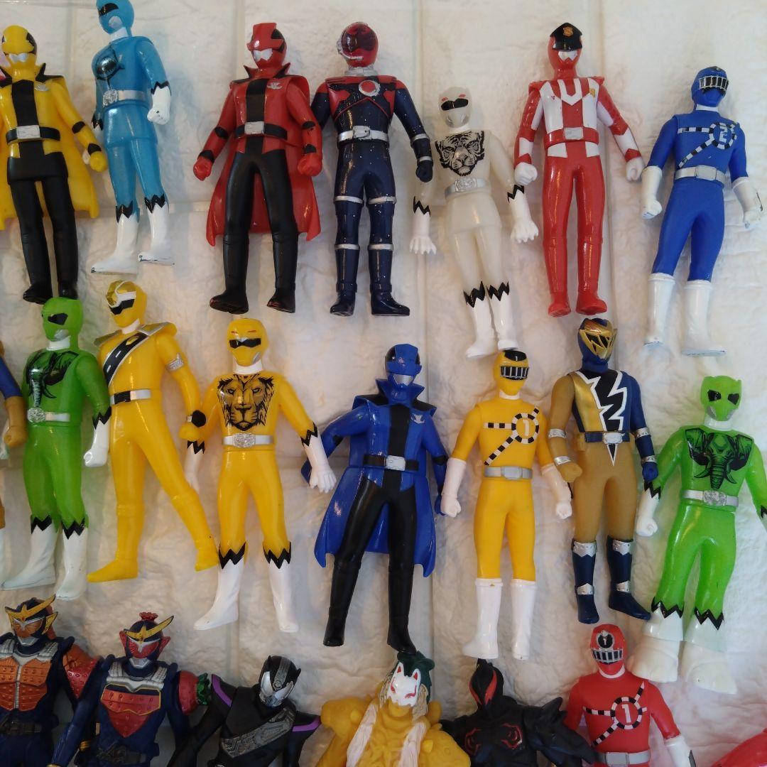 特撮 ソフビ フィギュア まとめ売り 仮面ライダー ウルトラマン 戦隊