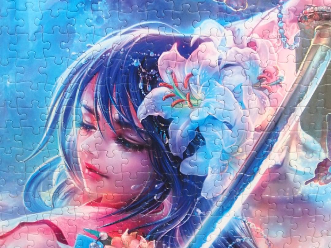 美品】深泉万葉 ジグソーパズル/1000ピース 完成品 3つセット 刀雅の舞