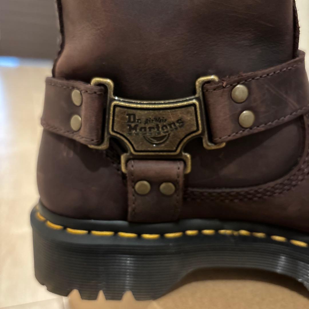2/28まで ドクターマーチン ANISTONE HI リガーブーツ 24 - メルカリ