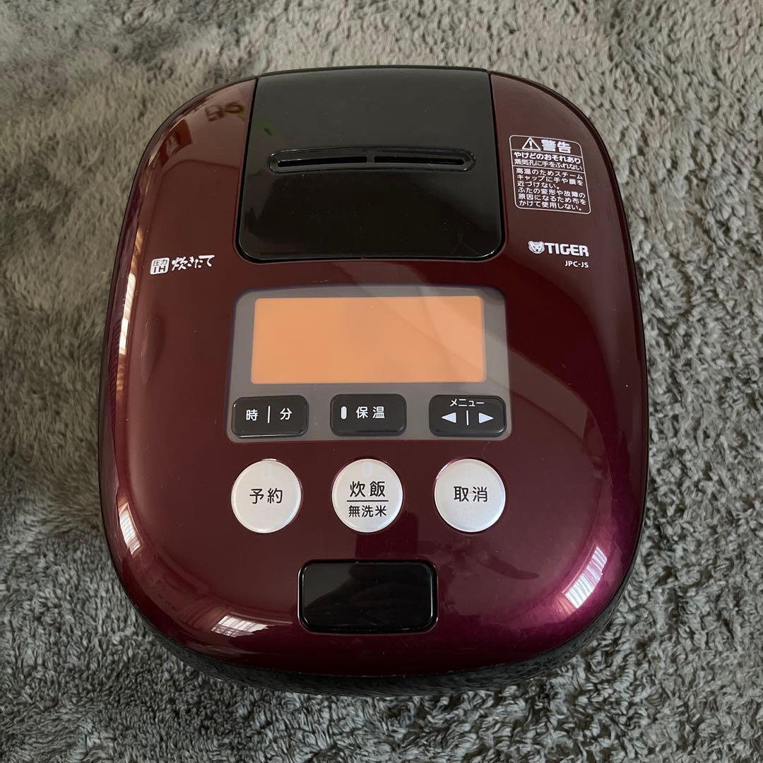【ピンクの猫 】TIGER JPC-JS炊飯器 IH加熱2017年製 ピンクの猫 】TIGER JPC-JS炊飯器 IH加熱2017年製 ピンクの猫 】TIGER