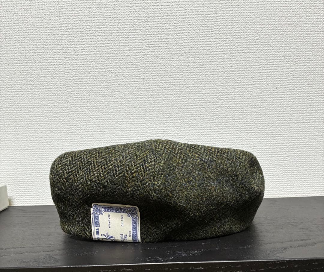 THE H.W.DOG&CO PEAKY CAP OLIVE キャスケット 38