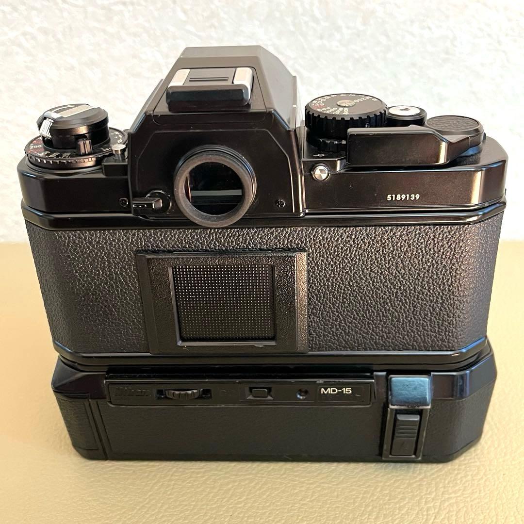 Nikon ニコン FA ブラック＋Ai-s 50mm f/1.4＋MD-15