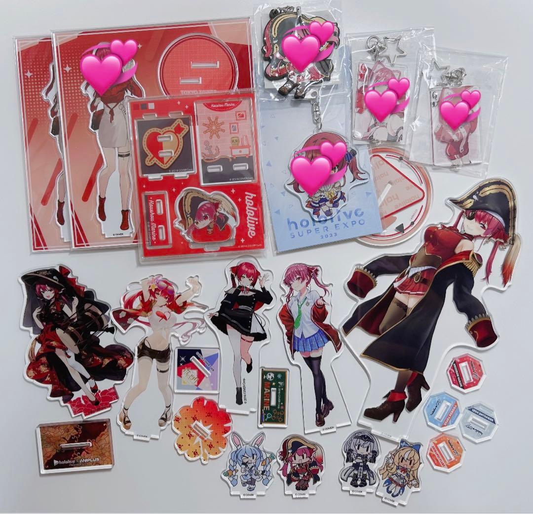 最終値下げ‼️]宝鐘マリン まとめ売り アクリルスタンド アクスタ 引退