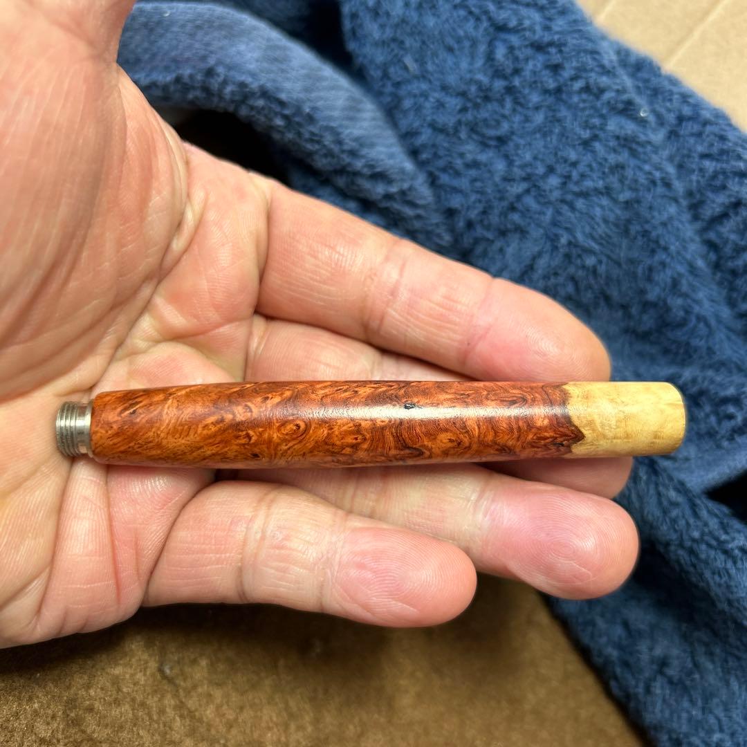 スプリームスタイル オリジナル ボールペン 本花梨瘤紅白 - メルカリ