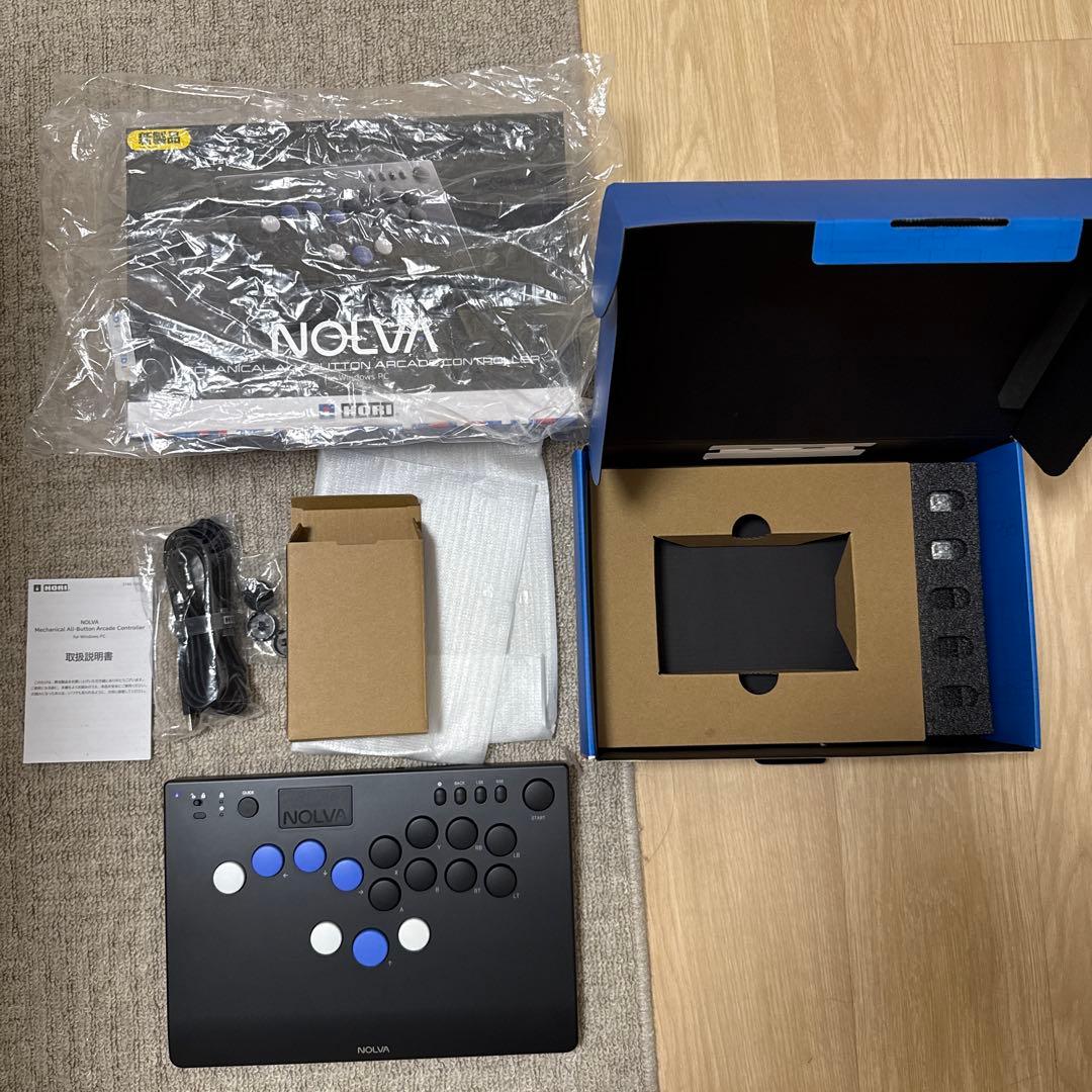 NOLVA PC版 レバーレスコントローラー ホリ初のPC用レバーレスコントローラー“NOLVA”が2025年2月に発売決定