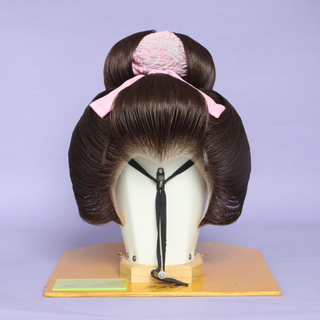 日本髪かつら 桃割れ 中小サイズ 七五三 舞踊 大衆演劇 軽量 - メルカリ