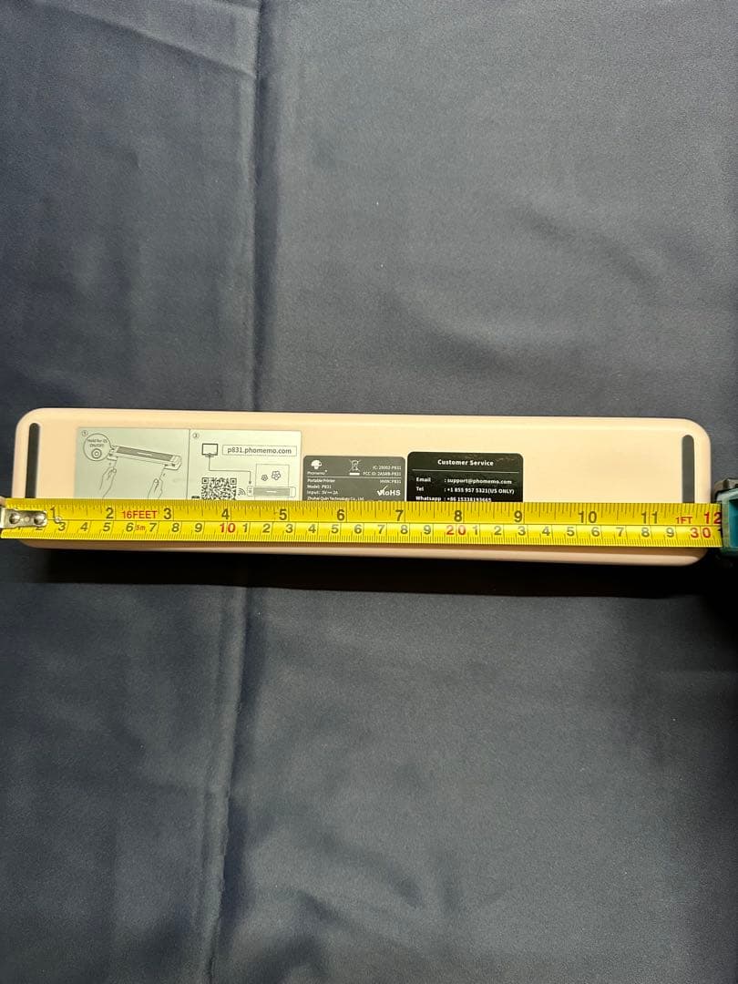 Phomemo M831 モバイルプリンター 無線サーマルプリンターピンク色