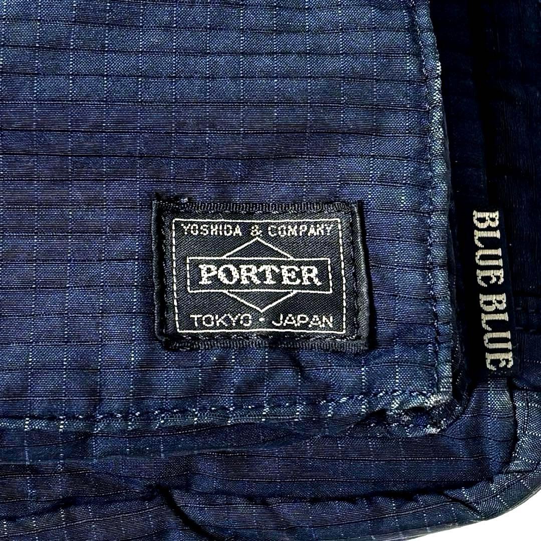 美品】PORTER×BLUE BLUE 3WAY ビジネスバッグ リュック - メルカリ