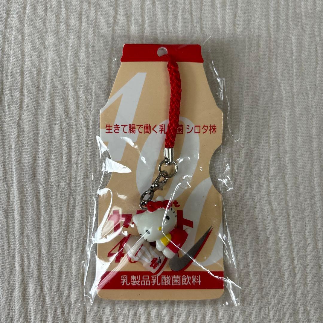 ヤクルト400LT ミルミル コラボハローキティ キティちゃん ストラップ