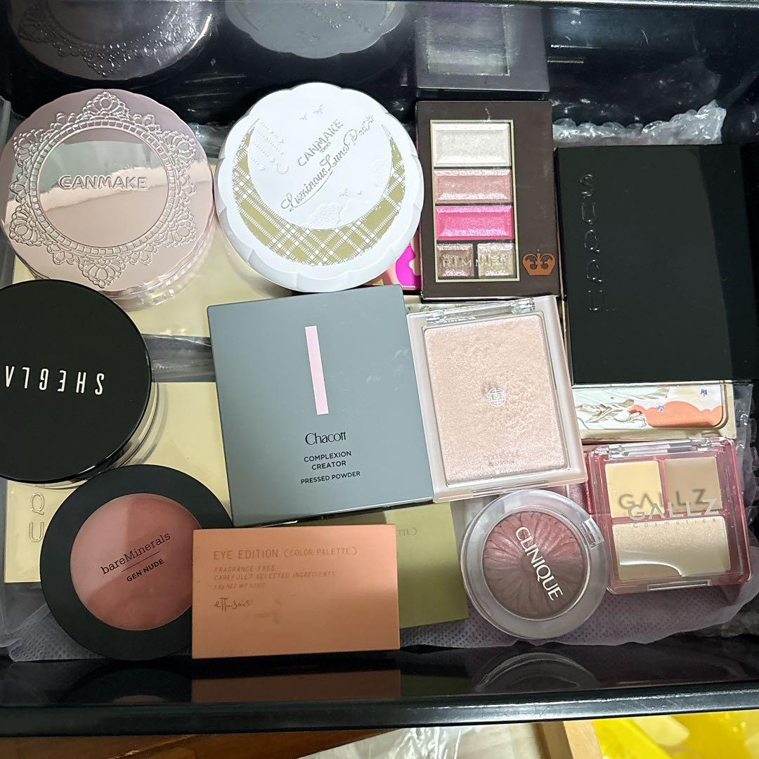 デパコス プチプラ コスメ まとめ売り 大量 アイシャドウ チーク など