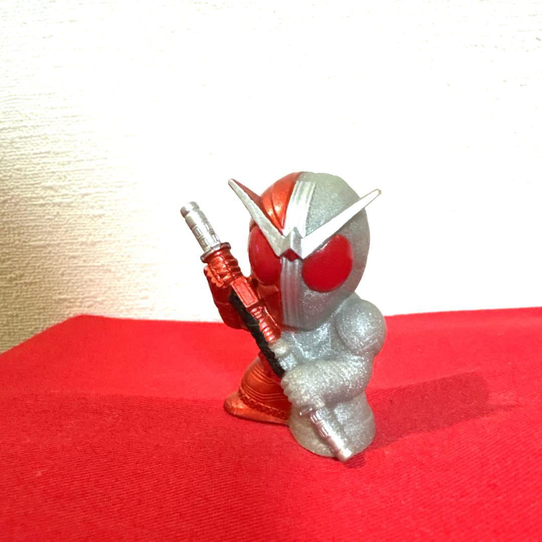 仮面ライダーW ヒートメタル 桐山漣 菅田将暉 フィギュア SHF 真骨彫 銀赤