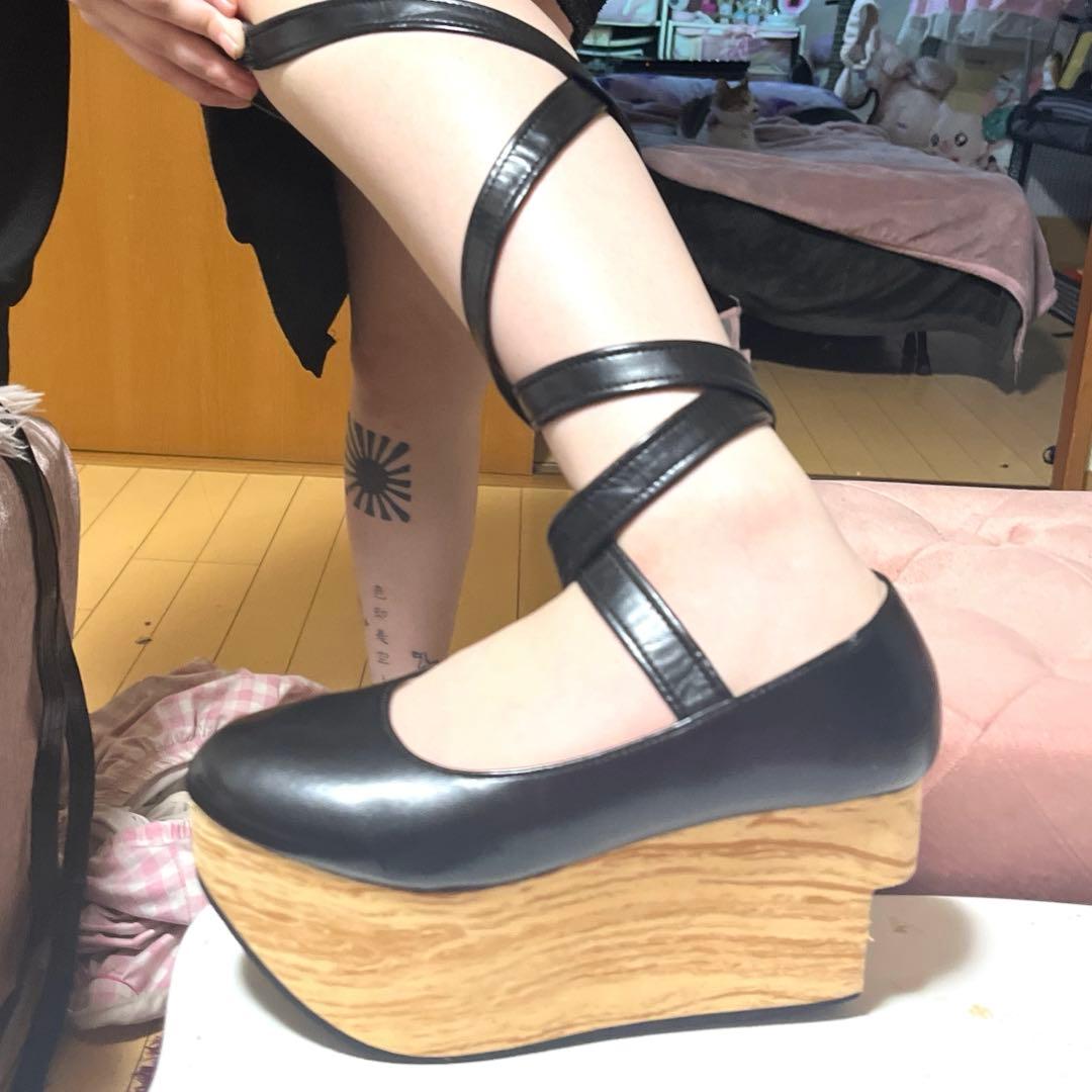 BODYLINE Vivienne ロッキンホースプラットフォームシューズ - メルカリ