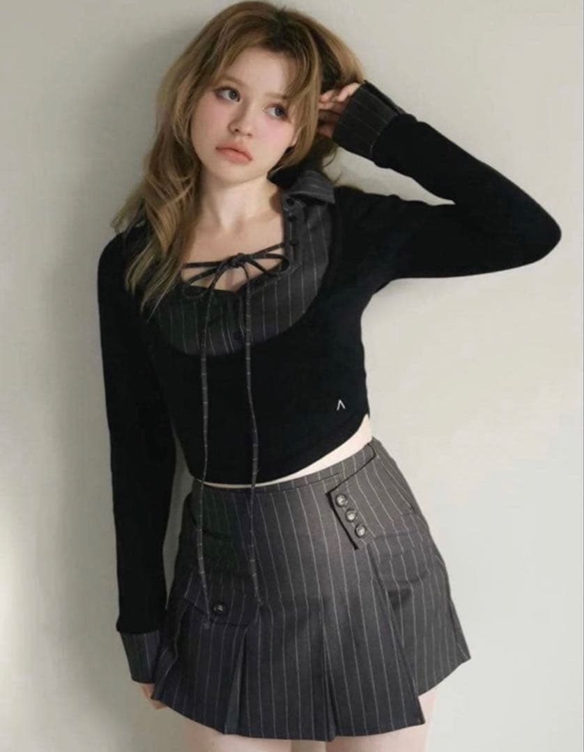 andmary Robin girls set up gray - メルカリ