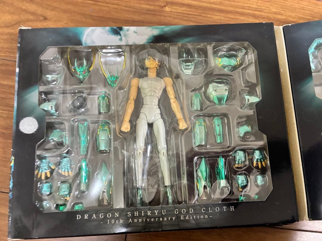未開封　聖闘士聖衣神話 ドラゴン紫龍 神聖衣 -10周年 聖闘士星矢