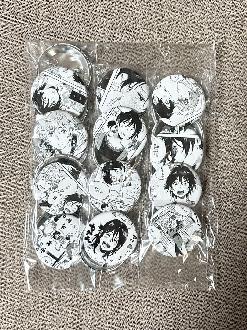 海辺のエトランゼ 春風のエトランゼ⭐️缶バッチ 全種 紀伊カンナ先生推しコマ缶バッチ／全25種セット | マンガ展