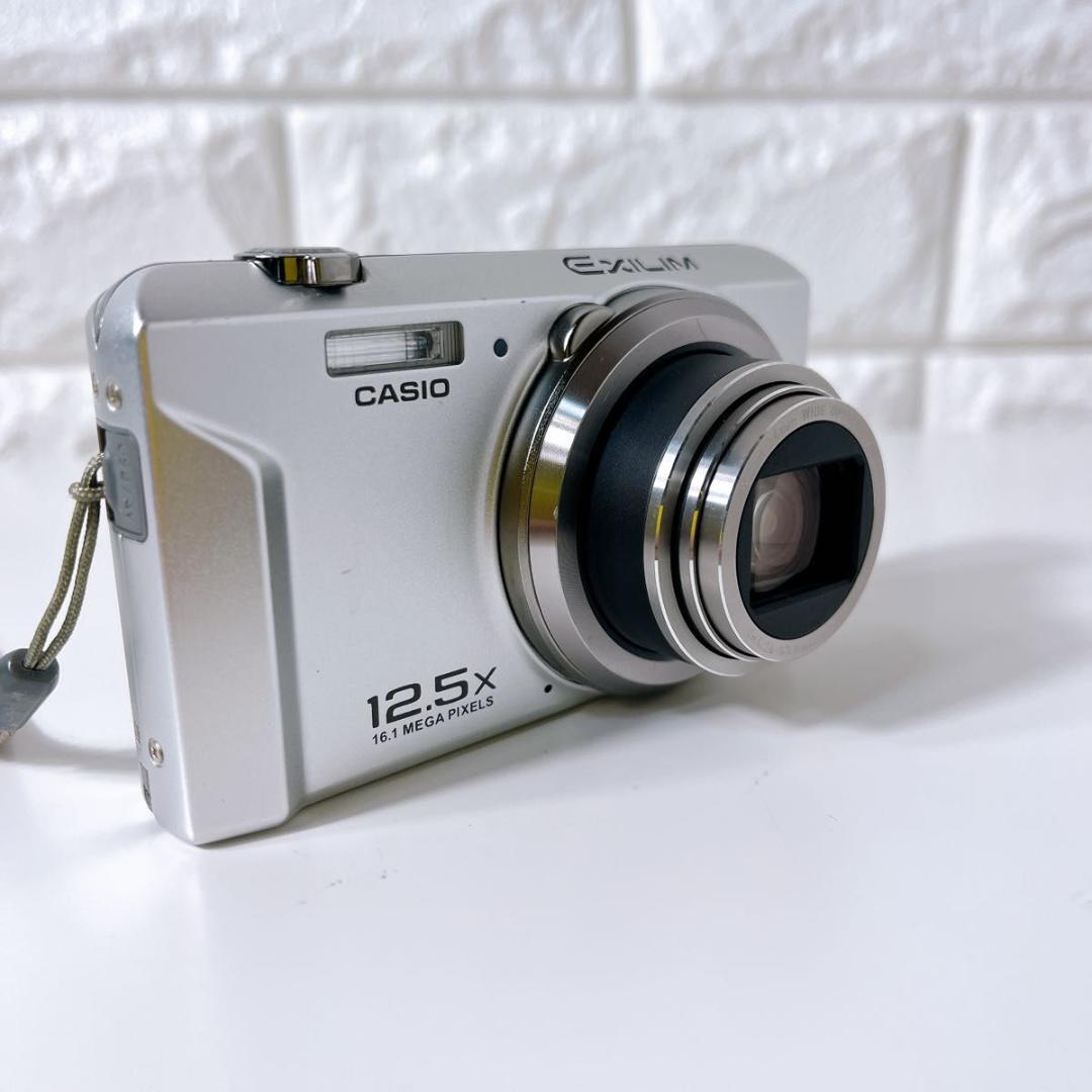 現状 CASIO カシオ EXLIM EX-ZS160 シルバー デジタルカメラ - メルカリ