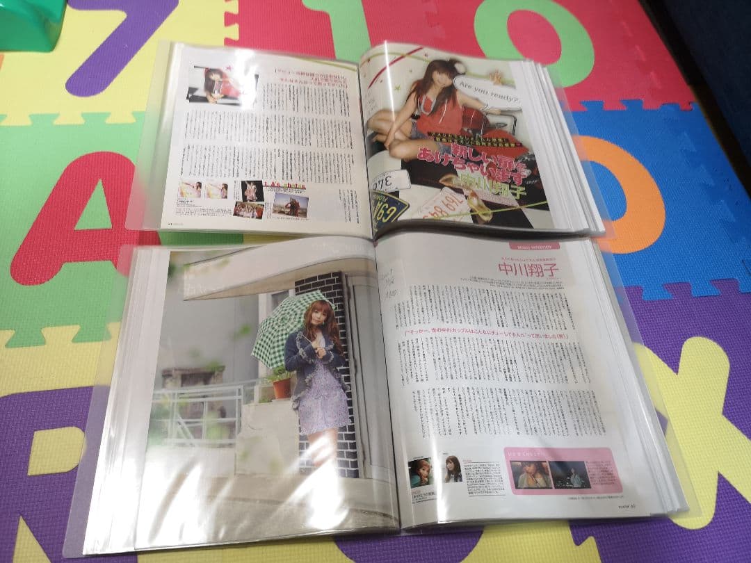 中川翔子(1冊200円計算)118冊分　264ページ　切り抜きしファイリング済み