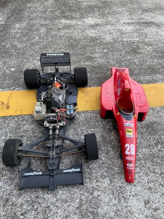 京商 GP10 1/8 フェラーリ643 エンジンカー 京商 エンジンラジコン