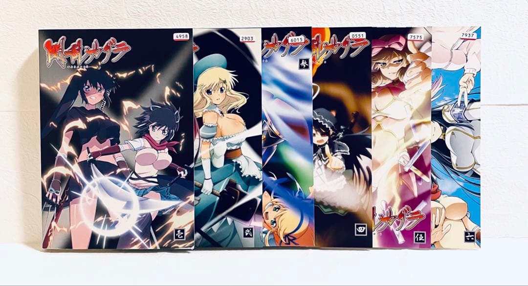 閃乱カグラ　(全６巻)+東京妖魔篇(全６巻) 【全12巻】　　DVD 全巻