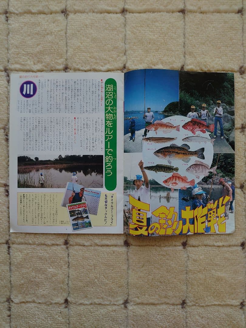 ダイワヤングフィッシングクラブ81年20号〜83年31号の12冊＋トランプ