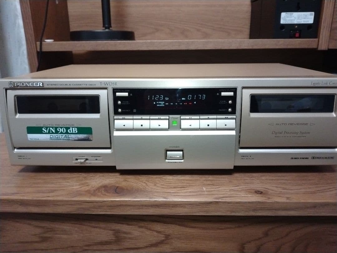 Pioneer T-WD5R ダブルカセットデッキ - メルカリ