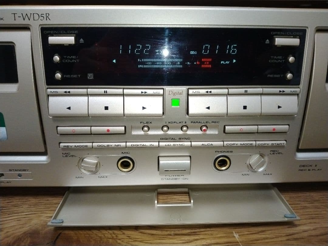 Pioneer T-WD5R ダブルカセットデッキ - メルカリ
