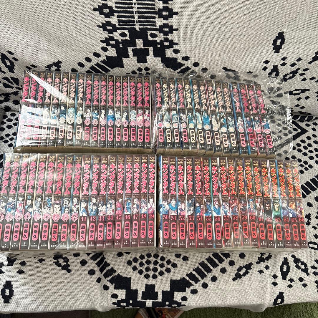 キングダム　1〜76巻　既刊全巻 キングダム 全巻セット 1〜76巻 キングダム 全巻セット 1巻-76巻