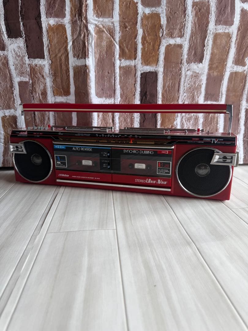 レトロ Victor RC-V720 ステレオカセットレコーダー