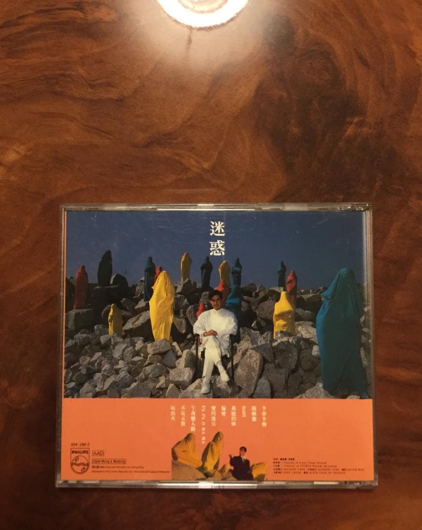 貴重美品CD-譚詠麟アランタム1988年「迷惑」PHILIPS 834298-2