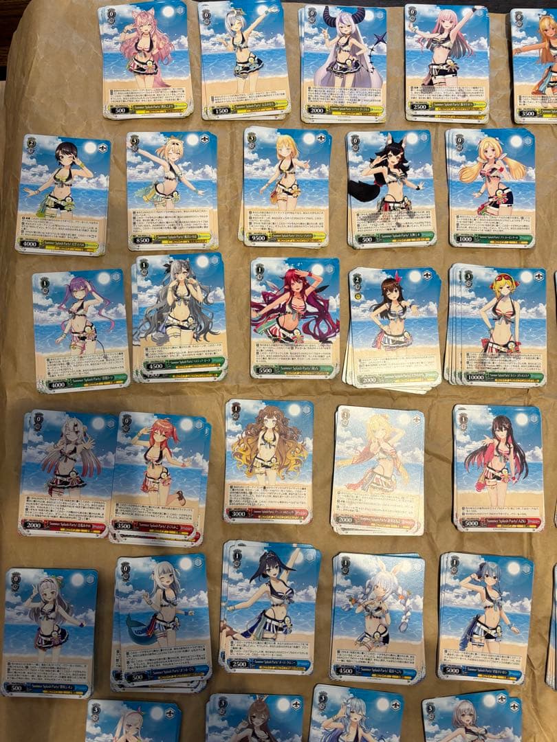 ホロライブサマーコレクション初版N4コンセット