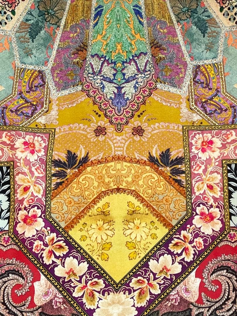 新品 ETRO エトロ 花柄&ペイズリー柄ワンピース