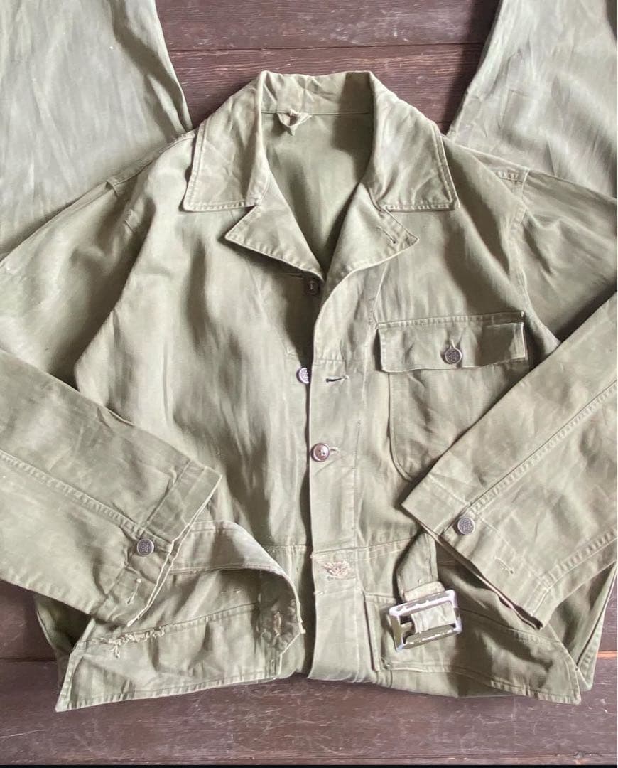 パンツ 1940's U.S.ARMY M-43 HBT all in one