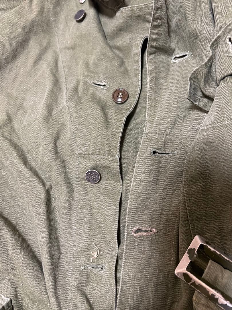 パンツ 1940's U.S.ARMY M-43 HBT all in one