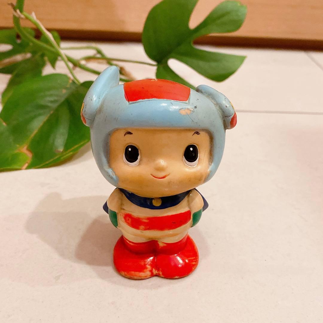 昭和レトロ　農協のすーぱーくん　ソフビ　貯金箱　希少品　1体 昭和レトロ ソフビ 農協のすたーちゃん 企業物 貯金箱 希少品 1体