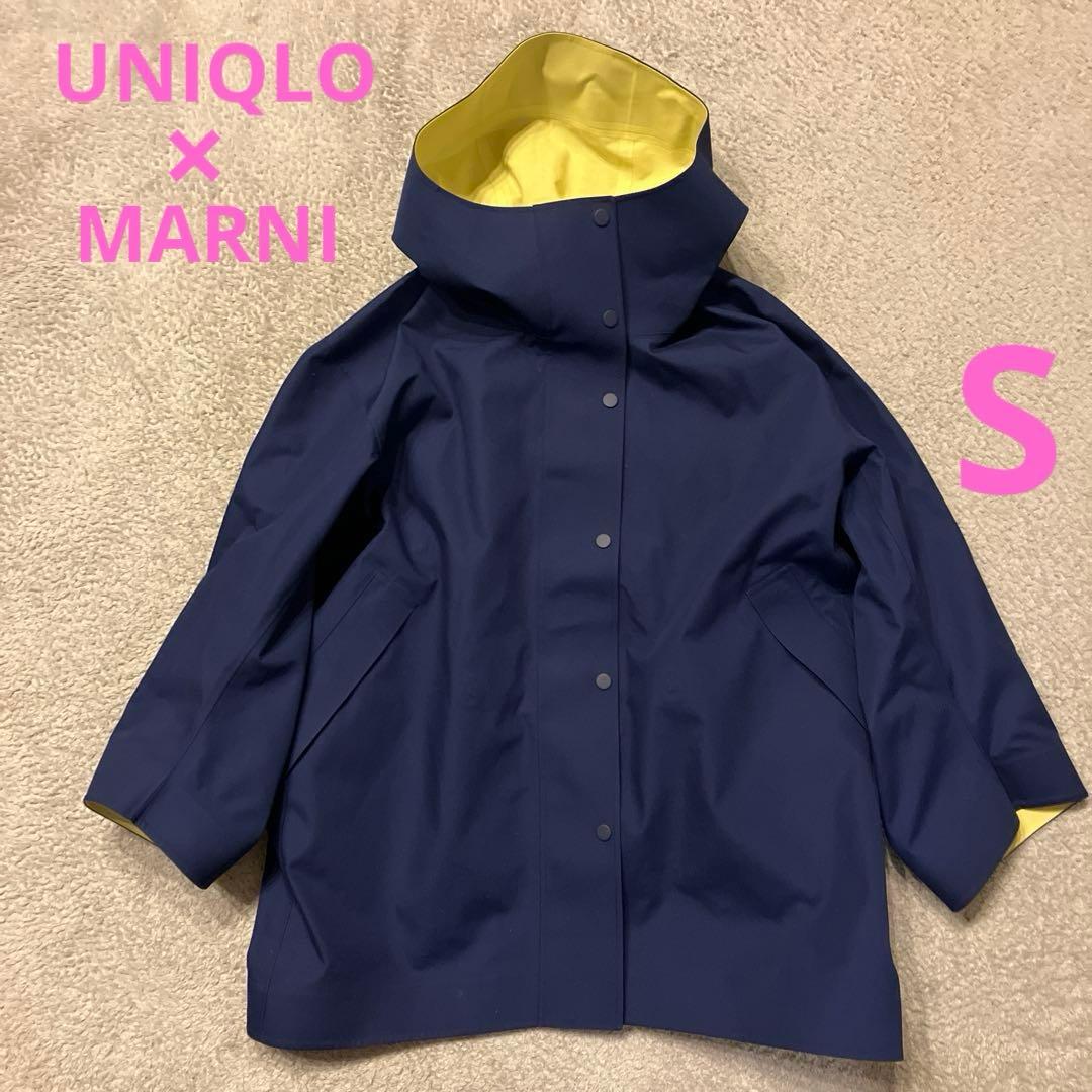 UNIQLO×MARNI【ユニクロ×マルニ】ブロックテックハーフコート S - メルカリ