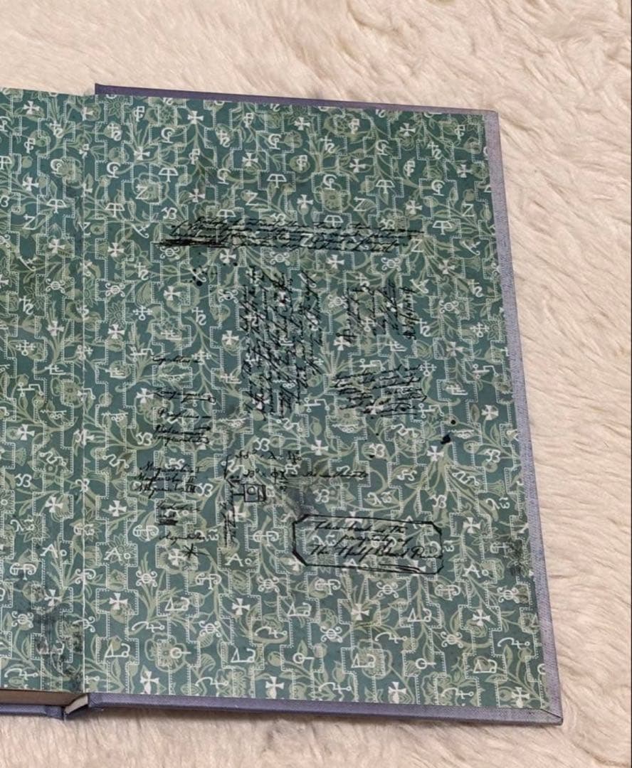 未使用品】 ハリーポッター 魔法薬学 教科書 中身有り スネイプ